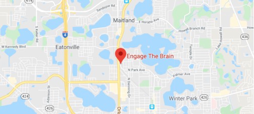 Engage The Brain Learning Center Map